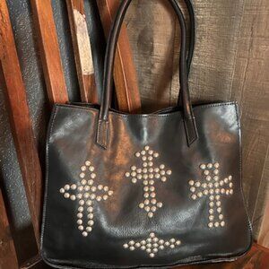 Two Bar West McFadin Rare Studded Handbag